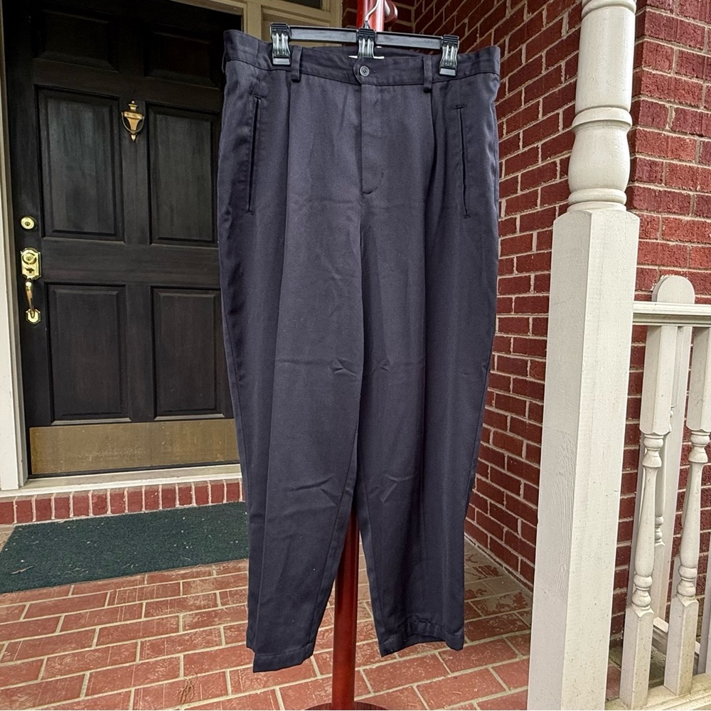 Elisabeth by Liz Claiborne Black Zippered Pants Plus Size 20 Petite